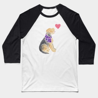 Otterhound watercolour Baseball T-Shirt